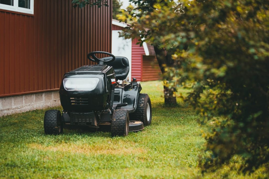 Photo Lawn mower