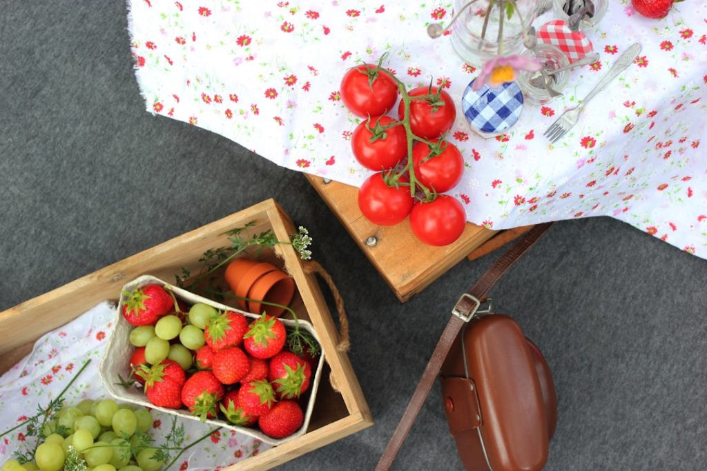 Photo Strawberry plant pot